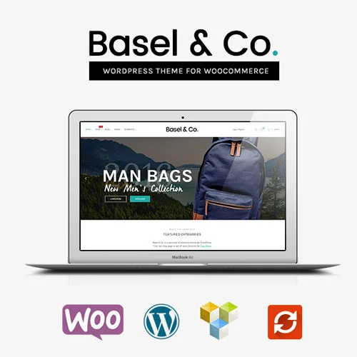 Basel responsive eCommerce theme homepage preview