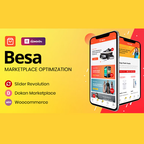 Besa Elementor marketplace WooCommerce theme icon