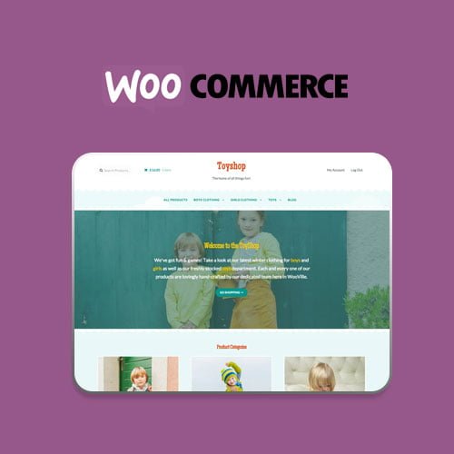Toyshop Storefront WooCommerce theme homepage preview