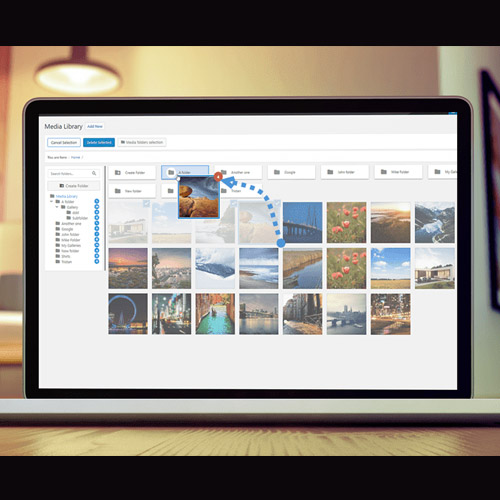 WP Media Folder plugin icon