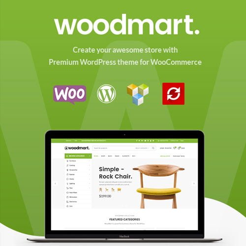 WoodMart WooCommerce WordPress theme icon